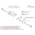 Tamponi paratelaio Lightech per Suzuki GSXR 1000 2017 Tamponi paratelaio Lightech per Suzuki GSXR 1000 2017