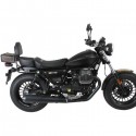 Schienalino cromato Hepco & Becker con portapacchi per Moto Guzzi V9 Bobber