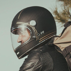 Casco integrale Vintage By City Roadster carbon Casco integrale Vintage By City Roadster carbon