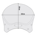 Cupolino Givi 100ALB Cafe Racer per Benell Leoncino 500 Cupolino Givi 100ALB Cafe Racer per Benell Leoncino 500
