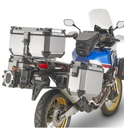 Portavaligie laterale Givi PL1161CAM Trekker Outback per Honda CRF 1000L Africa Twin Portavaligie laterale Givi PL1161CAM Trekker Outback per Honda CRF 1000L Africa Twin