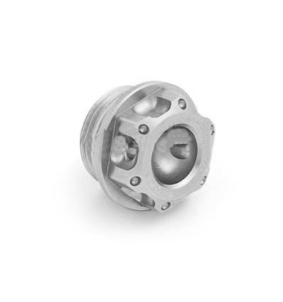 Tappo olio motore Evotech in ergal per moto Honda, Yama