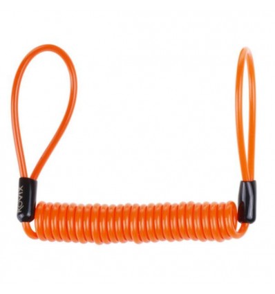 Cavo reminder bloccadisco Kovix arancio fluo Cavo reminder bloccadisco Kovix arancio fluo