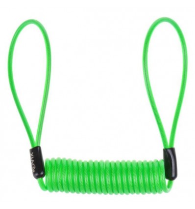 Cavo reminder bloccadisco Kovix verde fluo Cavo reminder bloccadisco Kovix verde fluo