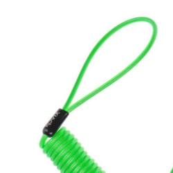 Cavo reminder bloccadisco Kovix verde fluo Cavo reminder bloccadisco Kovix verde fluo