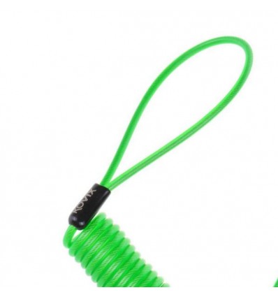 Cavo reminder bloccadisco Kovix verde fluo Cavo reminder bloccadisco Kovix verde fluo