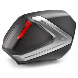 Borse laterali Givi Monokey Side 37 litri nere con catadiottri rossi Borse laterali Givi Monokey Side 37 litri nere con catadiottri rossi