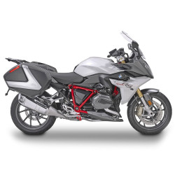 Borse laterali Givi Monokey Side 37 litri nere con catadiottri rossi Borse laterali Givi Monokey Side 37 litri nere con catadiottri rossi