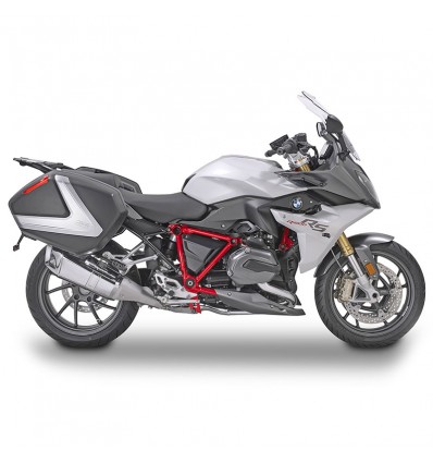 Borse laterali Givi Monokey Side 37 litri nere con catadiottri rossi Borse laterali Givi Monokey Side 37 litri nere con catadiottri rossi