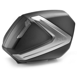 Valigie laterali Givi V37NT Monokey Side nere e argento Valigie laterali Givi V37NT Monokey Side nere e argento