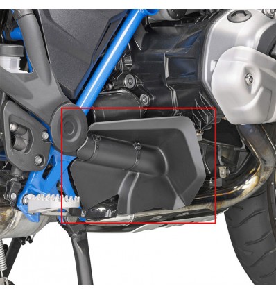 Parapiedi in ABS Givi per BMW R1200 GS dal 2013 e R1250 GS
