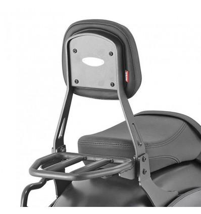 Schienalino con portapacchi GIVI specifico per Honda CMX 500 Rebel Schienalino con portapacchi GIVI specifico per Honda CMX 500 Rebel