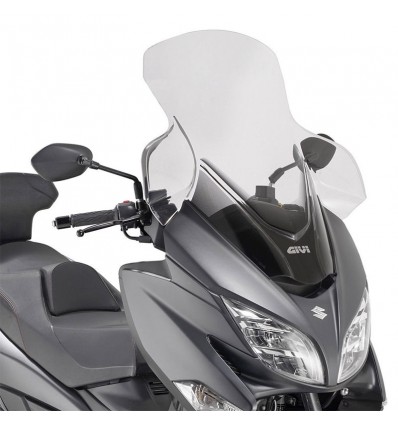 Parabrezza trasparente Givi per Suzuki Burgman 400 dal 2017