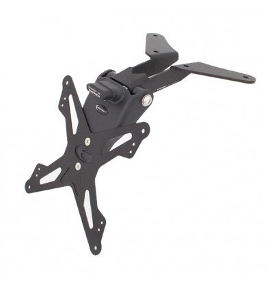 Portatarga regolabile Evotech per Yamaha T-Max 530 12-16 Portatarga regolabile Evotech per Yamaha T-Max 530 12-16
