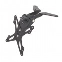 Portatarga regolabile Evotech per Yamaha T-Max 530 12-16 Portatarga regolabile Evotech per Yamaha T-Max 530 12-16