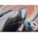 Portatarga regolabile Evotech per Yamaha T-Max 530 12-16 Portatarga regolabile Evotech per Yamaha T-Max 530 12-16