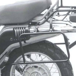 Portapacchi e telai laterali Hepco & Becker cromati per BMW R80 GS Paris Dakar fino 1988 Portapacchi e telai laterali Hepco & Becker cromati per BMW R80 GS Paris Dakar fino 1988
