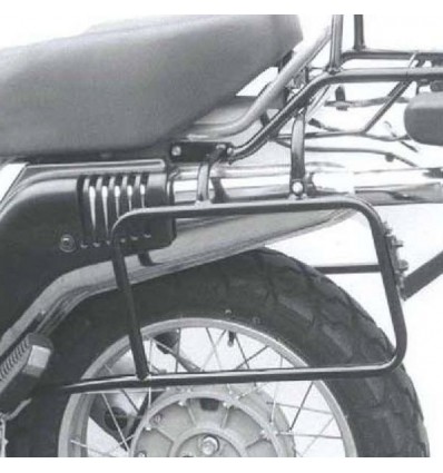 Portapacchi e telai laterali Hepco & Becker cromati per BMW R80 GS Paris Dakar fino 1988 Portapacchi e telai laterali Hepco & Becker cromati per BMW R80 GS Paris Dakar fino 1988