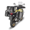 Valigia rigida in alluminio Givi Trekker Dolomiti 46 lt nera Valigia rigida in alluminio Givi Trekker Dolomiti 46 lt nera