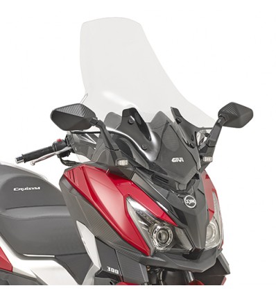 Parabrezza trasparente Givi per SYM Cruisym 300