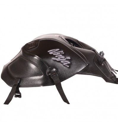 Copriserbatoio Bagster per Kawasaki Z650 Ninja dal 2017 in similpelle nero