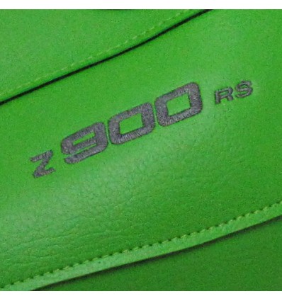 Copriserbatoio Bagster per Kawasaki Z900 RS dal 2018 in similpelle verde e bianco Copriserbatoio Bagster per Kawasaki Z900 RS dal 2018 in similpelle verde e bianco