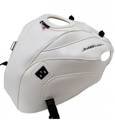 Copriserbatoio Bagster per Yamaha YS125 dal 2017 in similpelle bianco Copriserbatoio Bagster per Yamaha YS125 dal 2017 in similpelle bianco