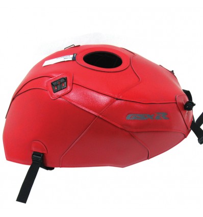 Copriserbatoio Bagster per Suzuki GSX-R 1000 dal 2017 in similpelle rosso