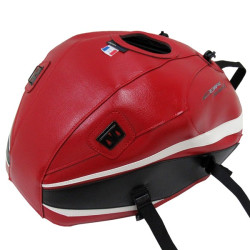 Copriserbatoio Bagster per Honda CBR 500R dal 2016 in similpelle rosso, nero e bianco Copriserbatoio Bagster per Honda CBR 500R dal 2016 in similpelle rosso, nero e bianco
