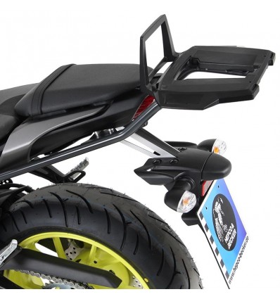 Portapacchi nero Hepco & Becker Alu Rack per Yamaha MT-07 dal 2018