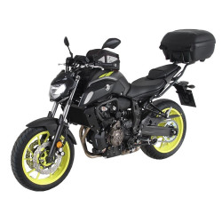 Portapacchi nero Hepco & Becker Alu Rack per Yamaha MT-07 dal 2018 Portapacchi nero Hepco & Becker Alu Rack per Yamaha MT-07 dal 2018