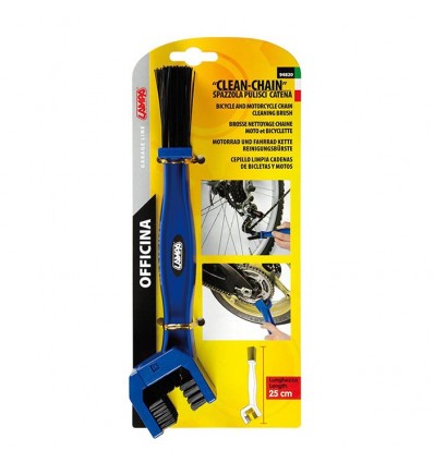 Spazzola pulisci catena Lampa per moto e bici Spazzola pulisci catena Lampa per moto e bici