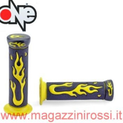 Manopole One Tuning Flamming Gel nero giallo