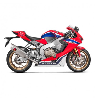 Scarico completo Akrapovic Linea Racing inox non omologato per Honda CBR1000RR 2018 Scarico completo Akrapovic Linea Racing inox non omologato per Honda CBR1000RR 2018