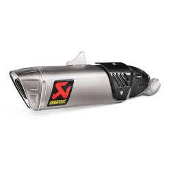 Marmitta Akrapovic Slip On Titanio omologata per Honda CBR1000RR 17-19 Marmitta Akrapovic Slip On Titanio omologata per Honda CBR1000RR 17-19