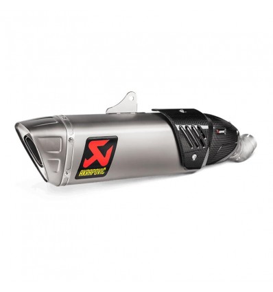 Marmitta Akrapovic Slip On Titanio omologata per Honda CBR1000RR 17-19