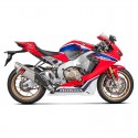 Marmitta Akrapovic Slip On Titanio omologata per Honda CBR1000RR 17-19 Marmitta Akrapovic Slip On Titanio omologata per Honda CBR1000RR 17-19