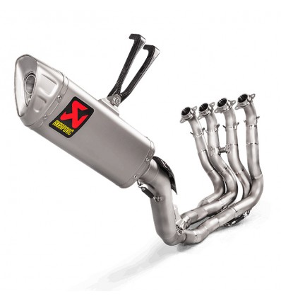 Marmitta Akrapovic Titanio linea Evolution non omologata per Honda CBR1000RR 2018