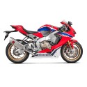 Marmitta Akrapovic Titanio linea Evolution non omologata per Honda CBR1000RR 2018 Marmitta Akrapovic Titanio linea Evolution non omologata per Honda CBR1000RR 2018