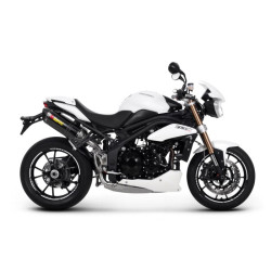 Coppia di marmitte Akrapovic Slip On Carbonio omologate per Triumph Speed Triple/R 1050 11-15 Coppia di marmitte Akrapovic Slip On Carbonio omologate per Triumph Speed Triple/R 1050 11-15