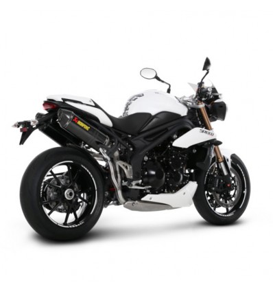Coppia di marmitte Akrapovic Slip On Carbonio omologate per Triumph Speed Triple/R 1050 11-15 Coppia di marmitte Akrapovic Slip On Carbonio omologate per Triumph Speed Triple/R 1050 11-15