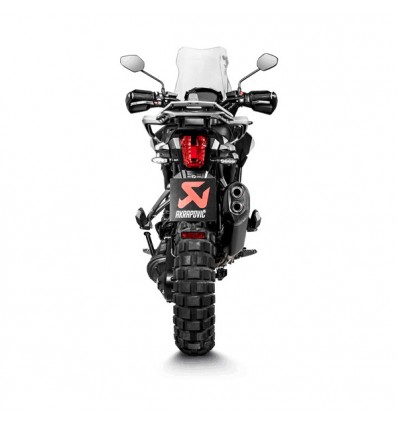 Marmitta Akrapovic Slip On Black per Triumph Tiger 1200 XR 18-19 Marmitta Akrapovic Slip On Black per Triumph Tiger 1200 XR 18-19