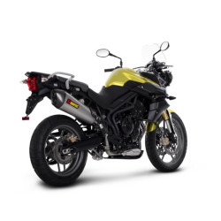 Marmitta Akrapovic Slip On Titanio omologata per Triumph Tiger 800/XC 11-16 Marmitta Akrapovic Slip On Titanio omologata per Triumph Tiger 800/XC 11-16