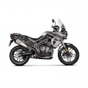 Marmitta Akrapovic Slip On Titanio omologata per Triumph Tiger 800/XC 2018 Marmitta Akrapovic Slip On Titanio omologata per Triumph Tiger 800/XC 2018
