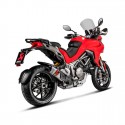 Marmitta Akrapovic Slip On Titanio omologata per Ducati Multistrada 1260 S 2018 Marmitta Akrapovic Slip On Titanio omologata per Ducati Multistrada 1260 S 2018