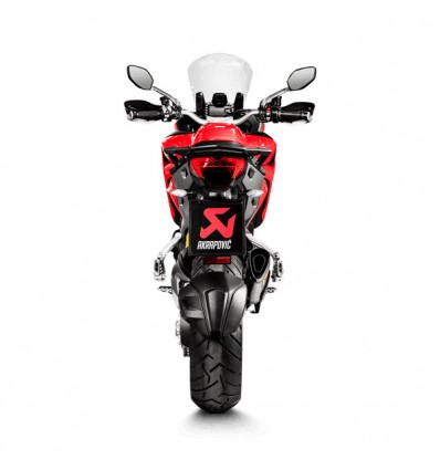 Marmitta Akrapovic Slip On Titanio omologata per Ducati Multistrada 1260 S 2018 Marmitta Akrapovic Slip On Titanio omologata per Ducati Multistrada 1260 S 2018