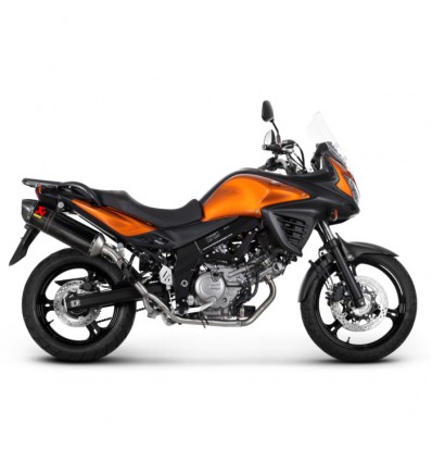 Marmitta Akrapovic Slip On Carbonio non omologata per Suzuki V-Strom 650 04-16 Marmitta Akrapovic Slip On Carbonio non omologata per Suzuki V-Strom 650 04-16