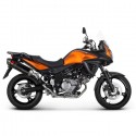 Marmitta Akrapovic Slip On Carbonio non omologata per Suzuki V-Strom 650 04-16 Marmitta Akrapovic Slip On Carbonio non omologata per Suzuki V-Strom 650 04-16