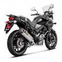 Marmitta Akrapovic acciaio inox linea Racing non omologata per Suzuki V-Strom 650 17-18 Marmitta Akrapovic acciaio inox linea Racing non omologata per Suzuki V-Strom 650 17-18
