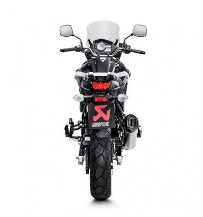 Marmitta Akrapovic acciaio inox linea Racing non omologata per Suzuki V-Strom 650 17-18 Marmitta Akrapovic acciaio inox linea Racing non omologata per Suzuki V-Strom 650 17-18